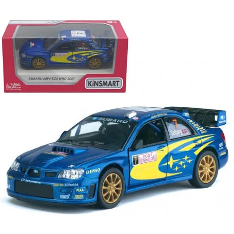 Auto metalowe KINSMART SUBARU IMPREZA WRC 2007 1:36 Auto metalowe KINSMART SUBARU IMPREZA WRC 2007 1:36
