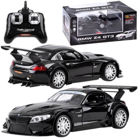 Auto sportowe sterowane radiowo czarne BMW Z4 pilot 1:24 RC0347 Auto sportowe sterowane radiowo czarne BMW Z4 pilot 1:24 RC0347