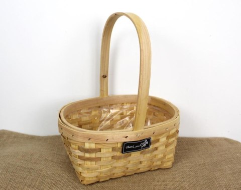 Koszyk, osłonka drewniana pleciona 33x26x20x12 cm naturalny KOSG-110N Koszyk, osłonka drewniana pleciona 33x26x20x12 cm naturalny KOSG-110N