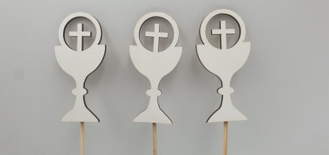 Pik 3szt. KOMUNIA ŚW KIELICH 9cm Pik 3szt. KOMUNIA ŚW KIELICH 9cm