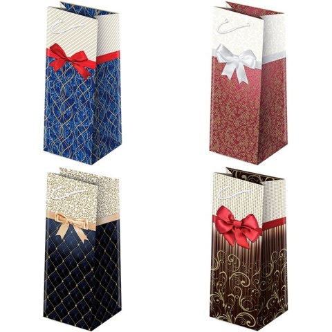 Torebki ozdobne 10szt. AL-0 set 24 Kokardy Eleganckie 9 x 27 x 8 cm Torebki ozdobne 10szt. AL-0 set 24 Kokardy Eleganckie 9 x 27 x 8 cm