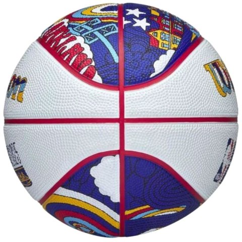 Piłka do koszykówki Wilson 2025 NBA All Star Mini Ball WZ3020201XB Piłka do koszykówki Wilson 2025 NBA All Star Mini Ball WZ3020201XB