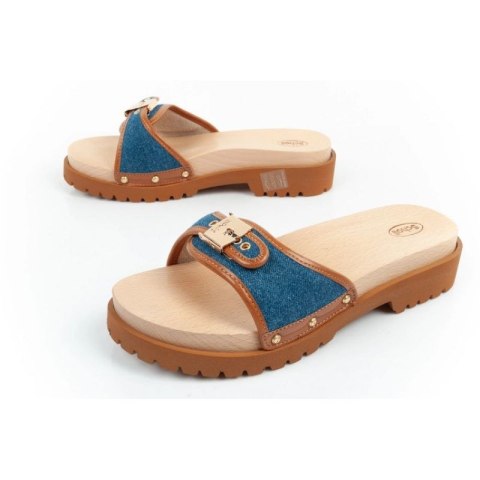 Klapki drewniaki Scholl Pescura Iconic W F305492349 Klapki drewniaki Scholl Pescura Iconic W F305492349