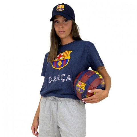 Czapka z daszkiem FC Barcelona bejsbolówka Cap Cross Black FCB 5001GEXNN Czapka z daszkiem FC Barcelona bejsbolówka Cap Cross Black FCB 5001GEXNN