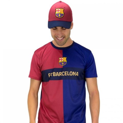 Czapka z daszkiem FC Barcelona bejsbolówka Cap FCB Always Grana 5001GBNG Czapka z daszkiem FC Barcelona bejsbolówka Cap FCB Always Grana 5001GBNG