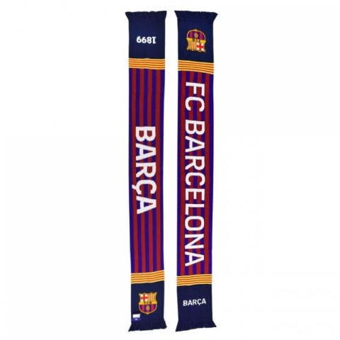 Szalik FC Barcelona Double Knitted Scarf N24 5004BUD17 Szalik FC Barcelona Double Knitted Scarf N24 5004BUD17