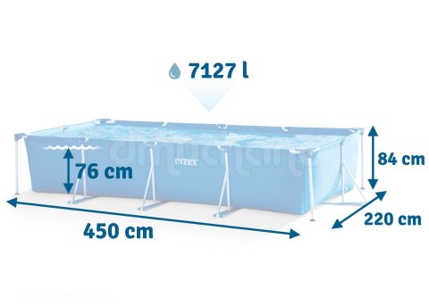 Basen ogrodowy stelażowy 450x220x84 INTEX 28273 Basen ogrodowy stelażowy 450x220x84 INTEX 28273