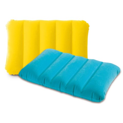Super poduszka dmuchana 43 x 28 x 9 cm INTEX 68676 niebieski Super poduszka dmuchana 43 x 28 x 9 cm INTEX 68676 niebieski