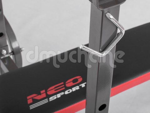 Ławeczka do ćwiczeń pod sztangę + modlitewnik Neo-Sport NS-200 Ławeczka do ćwiczeń pod sztangę + modlitewnik Neo-Sport NS-200
