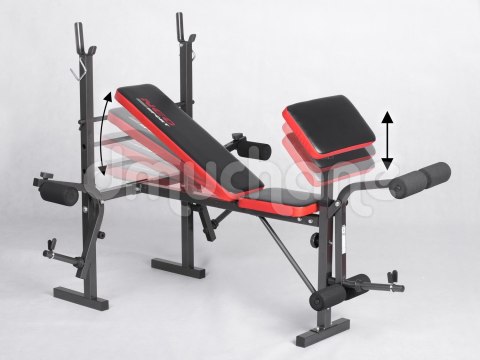 Ławeczka do ćwiczeń pod sztangę + modlitewnik Neo-Sport NS-200 Ławeczka do ćwiczeń pod sztangę + modlitewnik Neo-Sport NS-200