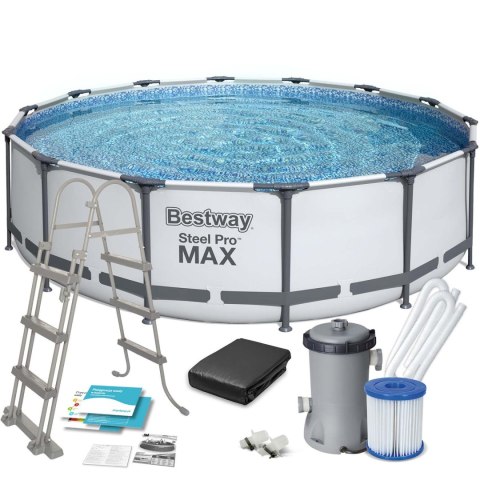 Basen ogrodowy stelażowy 427 x 107 cm 11w1 Bestway 56950 Basen ogrodowy stelażowy 427 x 107 cm 11w1 Bestway 56950