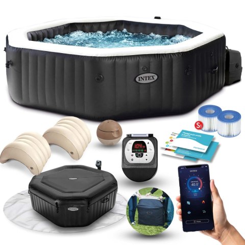 Dmuchane SPA z hydromasażem 201 x 71 cm 4 os. INTEX 28458 Dmuchane SPA z hydromasażem 201 x 71 cm 4 os. INTEX 28458