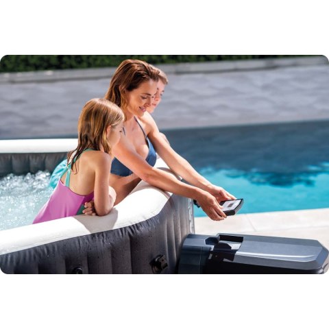 Dmuchane SPA z hydromasażem 201 x 71 cm 4 os. INTEX 28458 Dmuchane SPA z hydromasażem 201 x 71 cm 4 os. INTEX 28458