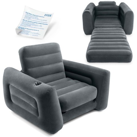 Fotel dmuchany jednoosobowy INTEX 66551 Fotel dmuchany jednoosobowy INTEX 66551
