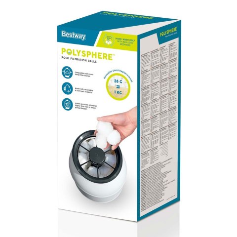 Kulki filtracyjne do pompy piaskowej Bestway 58475 Kulki filtracyjne do pompy piaskowej Bestway 58475