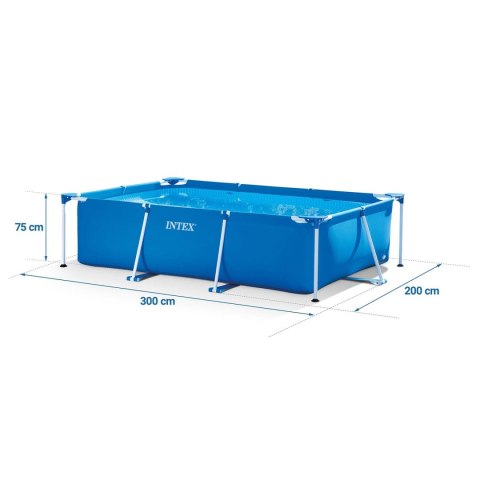 Basen ogrodowy stelażowy 300 x 200 x 75 cm 15w1 INTEX 28272 + maszynka do baniek GRATIS Basen ogrodowy stelażowy 300 x 200 x 75 cm 15w1 INTEX 28272 + maszynka do baniek GRATIS