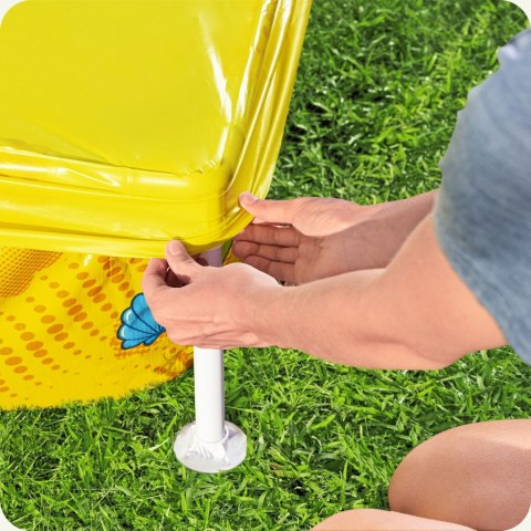 Basen ogrodowy stelażowy dla dzieci z piaskownicą 213 x 112 x 30,5 cm Bestway 561CF Basen ogrodowy stelażowy dla dzieci z piaskownicą 213 x 112 x 30,5 cm Bestway 561CF