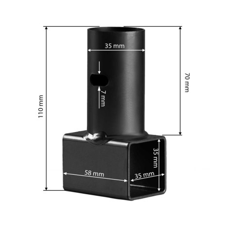 Łącznik nóg T do trampolin Neo-sport 15 ft 1 szt. Łącznik nóg T do trampolin Neo-sport 15 ft 1 szt.