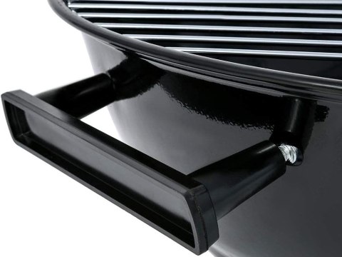 Grill węglowy brykietowy ogrodowy kółka pokrywa okrągły zamykany przenośny Grill węglowy brykietowy ogrodowy kółka pokrywa okrągły zamykany przenośny