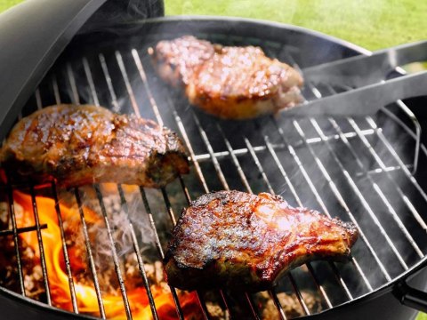Grill węglowy brykietowy ogrodowy kółka pokrywa okrągły zamykany przenośny Grill węglowy brykietowy ogrodowy kółka pokrywa okrągły zamykany przenośny