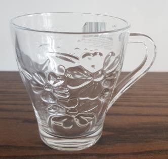 Kubek szklany 260ml KWIAT 6szt. Kubek szklany 260ml KWIAT 6szt.