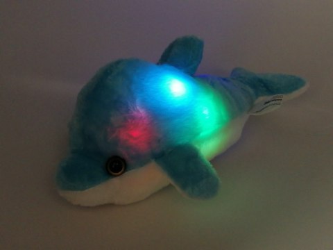 Maskotka pluszowa 30cm DELFIN LEDLED Maskotka pluszowa 30cm DELFIN LEDLED