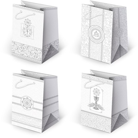 Torebki ozdobne 10szt. T-5L set K1 Komunia 10 x 16 x 6 cm