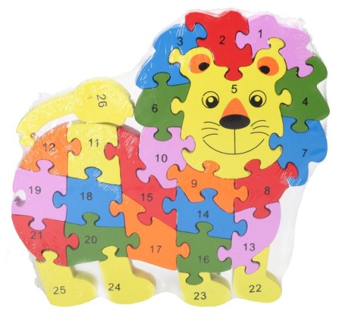 Układanka drewniana puzzle Z9587 Układanka drewniana puzzle Z9587