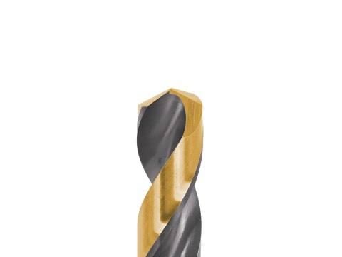 Wiertło 10szt. czarno-złote do metalu HSS 1.00mm Wiertło 10szt. czarno-złote do metalu HSS 1.00mm
