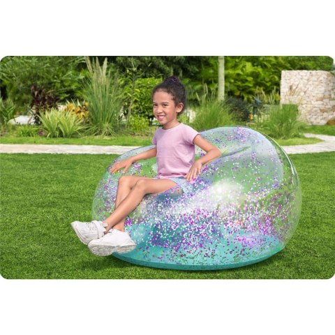 Fotel dmuchany z brokatem Bestway 75115 Fotel dmuchany z brokatem Bestway 75115