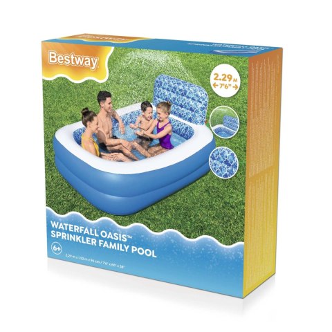 Basen dmuchany rodzinny 229 x 152 x 96 cm Bestway 54451 Basen dmuchany rodzinny 229 x 152 x 96 cm Bestway 54451