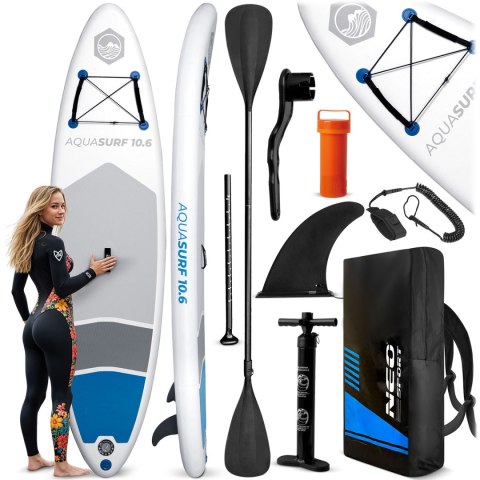 Deska Sup Aquasurf 320 x 84 x 15 cm Neo-Sport 170200 Deska Sup Aquasurf 320 x 84 x 15 cm Neo-Sport 170200