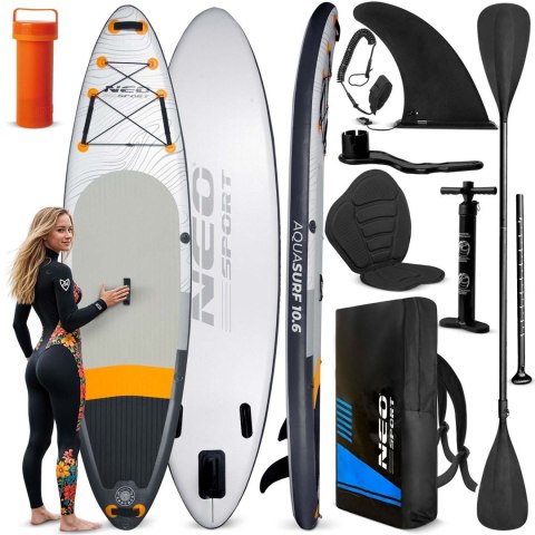 Deska Sup Aquasurf 320 x 84 x 15 cm Neo-Sport 170201 Deska Sup Aquasurf 320 x 84 x 15 cm Neo-Sport 170201