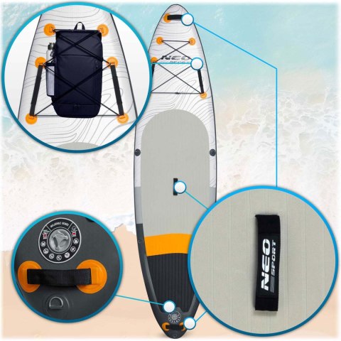 Deska Sup Aquasurf 320 x 84 x 15 cm Neo-Sport 170201 Deska Sup Aquasurf 320 x 84 x 15 cm Neo-Sport 170201