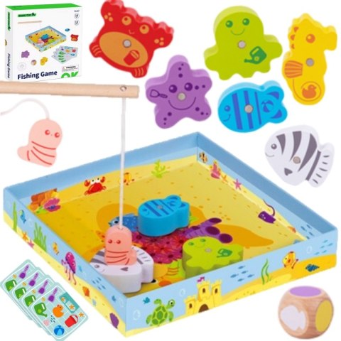 TOOKY TOY Gra Łowienie Rybek Gra Zręcznościowa TOOKY TOY Gra Łowienie Rybek Gra Zręcznościowa