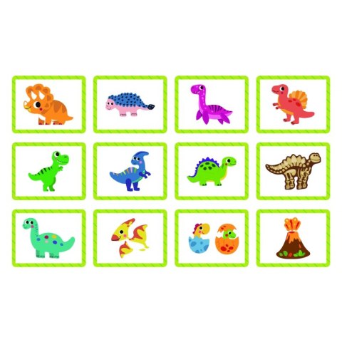 TOOKY TOY Układanka Magnetyczna Dinozaury Puzzle TOOKY TOY Układanka Magnetyczna Dinozaury Puzzle