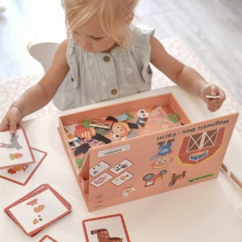 TOOKY TOY Układanka Magnetyczna Farma Puzzle TOOKY TOY Układanka Magnetyczna Farma Puzzle