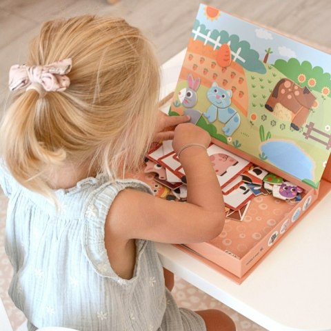TOOKY TOY Układanka Magnetyczna Farma Puzzle TOOKY TOY Układanka Magnetyczna Farma Puzzle