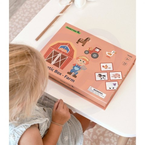 TOOKY TOY Układanka Magnetyczna Farma Puzzle TOOKY TOY Układanka Magnetyczna Farma Puzzle