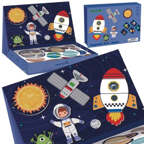TOOKY TOY Układanka Magnetyczna Kosmos Puzzle TOOKY TOY Układanka Magnetyczna Kosmos Puzzle