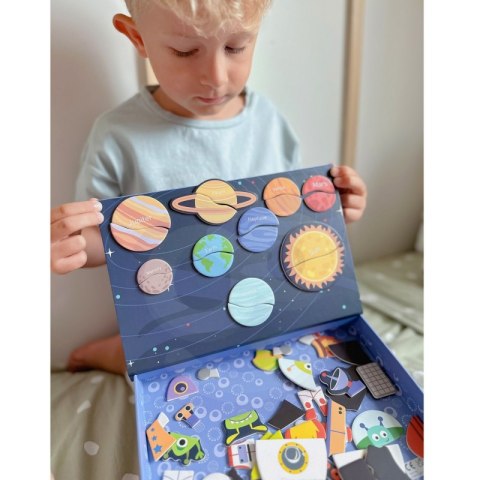 TOOKY TOY Układanka Magnetyczna Kosmos Puzzle TOOKY TOY Układanka Magnetyczna Kosmos Puzzle