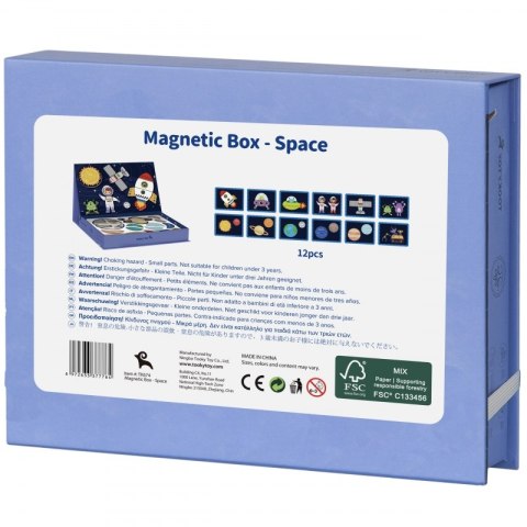 TOOKY TOY Układanka Magnetyczna Kosmos Puzzle TOOKY TOY Układanka Magnetyczna Kosmos Puzzle