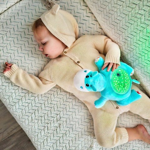 WOOPIE BABY Przytulanka Projektor 2w1 Usypiacz Hipopotam WOOPIE BABY Przytulanka Projektor 2w1 Usypiacz Hipopotam