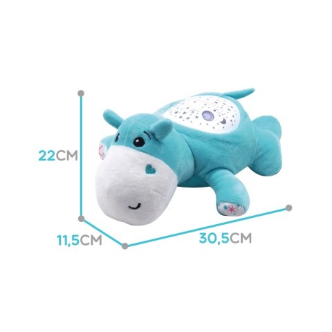 WOOPIE BABY Przytulanka Projektor 2w1 Usypiacz Hipopotam WOOPIE BABY Przytulanka Projektor 2w1 Usypiacz Hipopotam