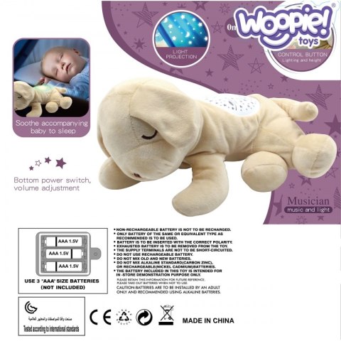 WOOPIE BABY Przytulanka Projektor 2w1 Usypiacz Hipopotam WOOPIE BABY Przytulanka Projektor 2w1 Usypiacz Hipopotam