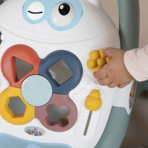 SMOBY Little Chodzik 3w1 Pchacz Interaktywny Wózek SMOBY Little Chodzik 3w1 Pchacz Interaktywny Wózek