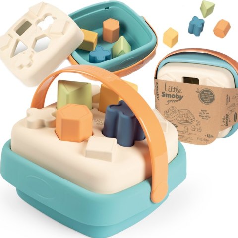 SMOBY Little Green Sorter w Koszyku Bioplastik SMOBY Little Green Sorter w Koszyku Bioplastik