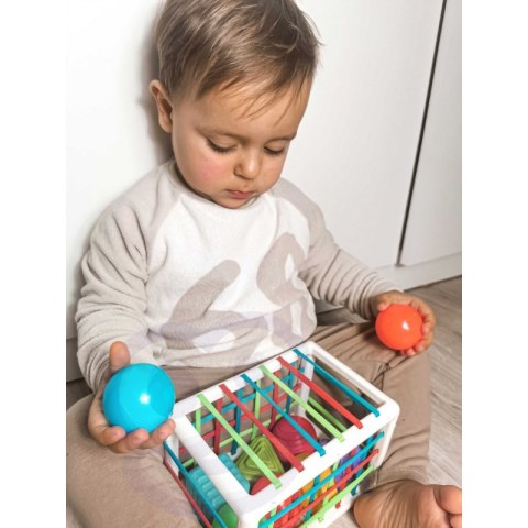 WOOPIE BABY Elastyczna Kostka Sensoryczna Sorter dla Dzieci Kolorowe Kształty 13 el. WOOPIE BABY Elastyczna Kostka Sensoryczna Sorter dla Dzieci Kolorowe Kształty 13 el.