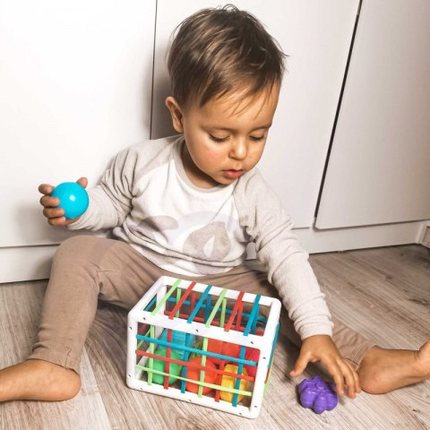 WOOPIE BABY Elastyczna Kostka Sensoryczna Sorter dla Dzieci Kolorowe Kształty 13 el. WOOPIE BABY Elastyczna Kostka Sensoryczna Sorter dla Dzieci Kolorowe Kształty 13 el.