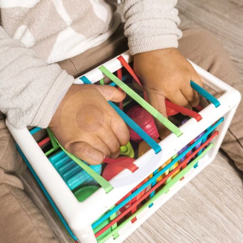 WOOPIE BABY Elastyczna Kostka Sensoryczna Sorter dla Dzieci Kolorowe Kształty 13 el. WOOPIE BABY Elastyczna Kostka Sensoryczna Sorter dla Dzieci Kolorowe Kształty 13 el.